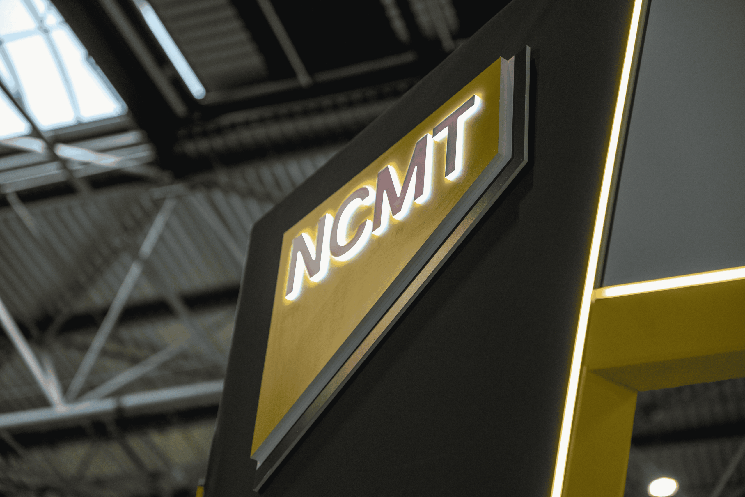 Refreshed NCMT logo at MACH 2026