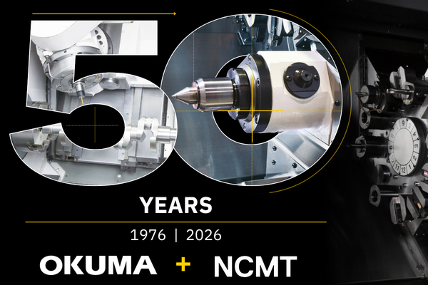 50 anniversary event image - FINAL (600 x 400 px) 50 years anniversary Okuma & NCMT